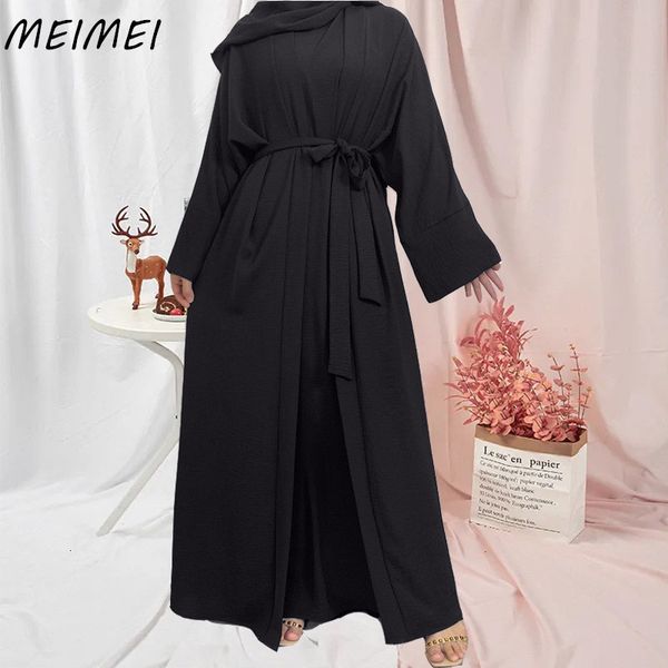 ethnic clothing casual solid color 2 piece women muslim maxi abaya dress sleeveless inner dress cardigan long robe belt muslim sets prayer s, Red
ethnic clothing casual solid color 2 piece women muslim maxi abaya dress sleeveless inner dress cardigan long robe belt muslim sets prayer s, Red