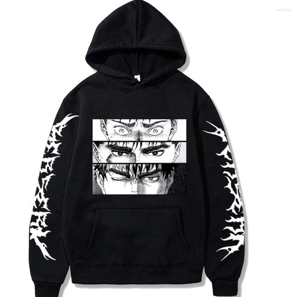 style men's hoodies cool men japanese anime berserk gas eyes sweatshirt women fashion cartoon harajuku long sleeve casual hoody, Black
style men's hoodies cool men japanese anime berserk gas eyes sweatshirt women fashion cartoon harajuku long sleeve casual hoody, Black