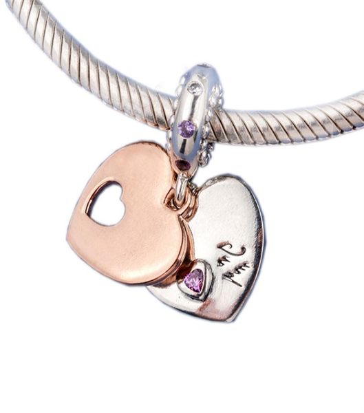 dangle silver and rose charms fits for original style bracelet part of my heart 787235cfp h87506053, Bronze;silver
dangle silver and rose charms fits for original style bracelet part of my heart 787235cfp h87506053, Bronze;silver