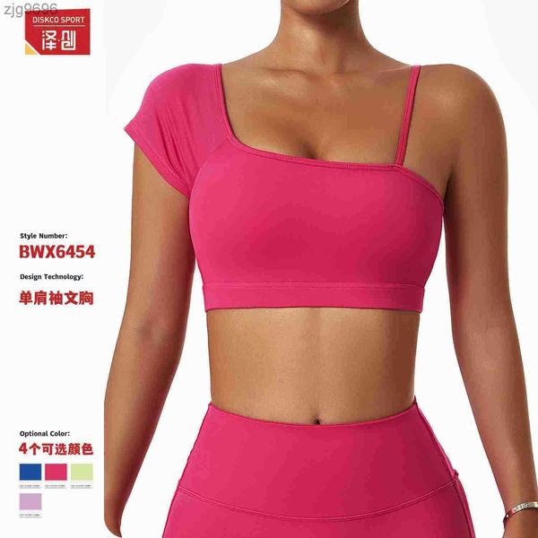 designer yoga clothes women's running and cycling wearing diagonal shoulder sports bra gym training tights, White
designer yoga clothes women's running and cycling wearing diagonal shoulder sports bra gym training tights, White