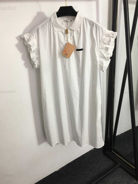 designer clothes women dresses simple solid color design girl skirt size s-l polo collar ruffle short sleeve cotton dress july19, White;black
designer clothes women dresses simple solid color design girl skirt size s-l polo collar ruffle short sleeve cotton dress july19, White;black