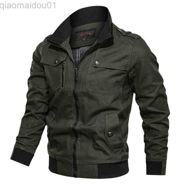 men's jackets spring autumn jacket men cotton windbreaker bomber coat military men's tactics jackets man cargo casual jacket mens, Black;brown
men's jackets spring autumn jacket men cotton windbreaker bomber coat military men's tactics jackets man cargo casual jacket mens, Black;brown