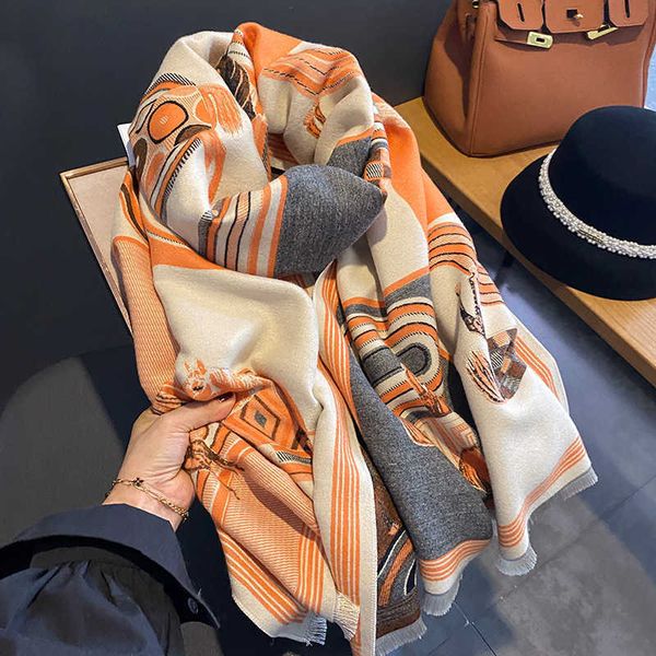h home winter scarf for winter wholesale 2023 new coach imitation cashmere warm autumn and neck air conditioned shawl double sided overlay, Blue;gray
h home winter scarf for winter wholesale 2023 new coach imitation cashmere warm autumn and neck air conditioned shawl double sided overlay, Blue;gray