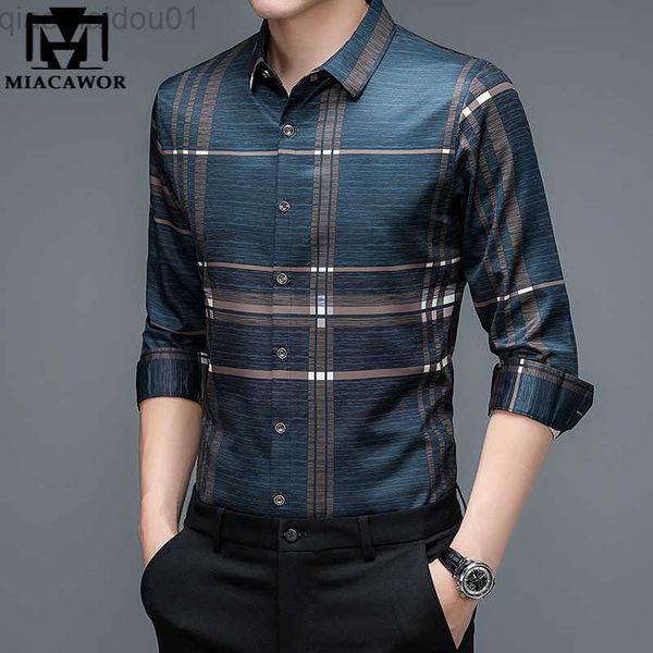men's casual shirts miacawor new brand spring casual shirts men full sleeve fashion plaid camisa masculina korean slim fit dress clothi, White;black
men's casual shirts miacawor new brand spring casual shirts men full sleeve fashion plaid camisa masculina korean slim fit dress clothi, White;black