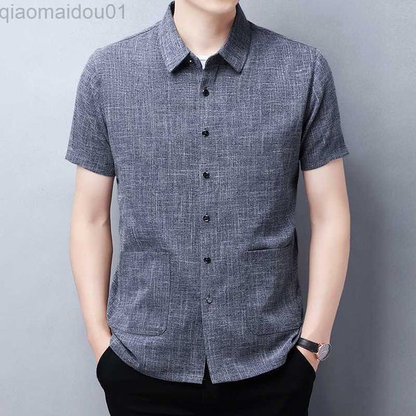 men's casual shirts 2022 summer brand shirt men turn down collar cotton linen shirts plus size short sleeve beach shirts 4xl l230721, White;black
men's casual shirts 2022 summer brand shirt men turn down collar cotton linen shirts plus size short sleeve beach shirts 4xl l230721, White;black