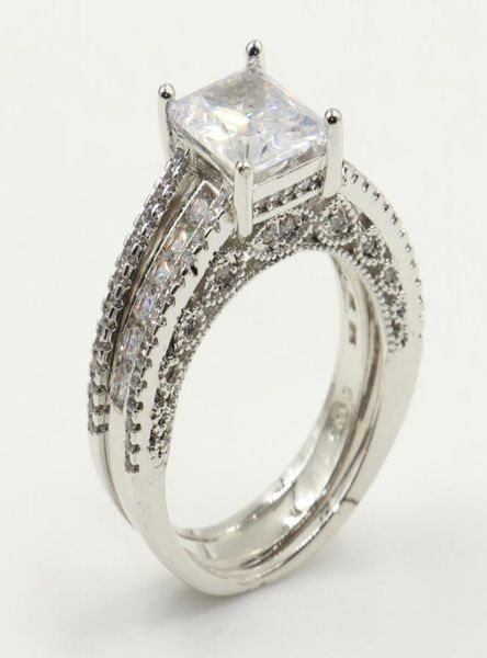 cool victoria wieck luxury jewelry 925 sterling silver couple ring princess cut white z cz diamond women wedding birdal ring s8579930, Slivery;golden
cool victoria wieck luxury jewelry 925 sterling silver couple ring princess cut white z cz diamond women wedding birdal ring s8579930, Slivery;golden