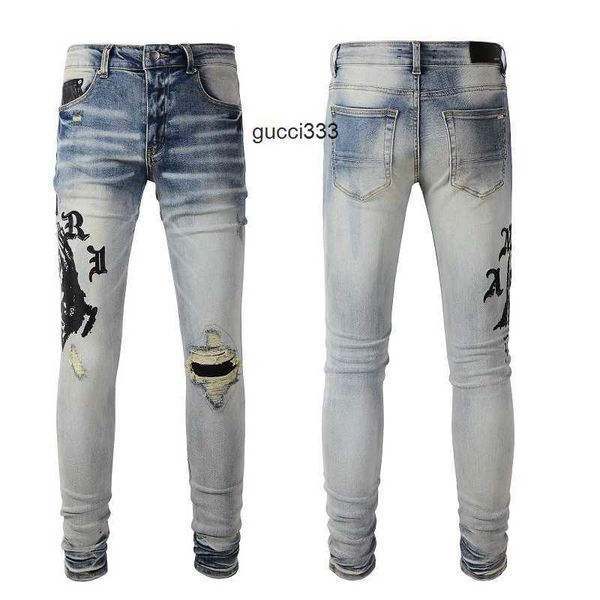 jeans pants mens luxury designer denim amirly holes trousers jean coolguy biker new man clothing #882 arrivals, Blue
jeans pants mens luxury designer denim amirly holes trousers jean coolguy biker new man clothing #882 arrivals, Blue