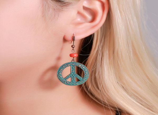 fashion jewelry ancient bronze pattern circular hollow out earring retro peace sign pendant dangle earrings s7369275482, Silver
fashion jewelry ancient bronze pattern circular hollow out earring retro peace sign pendant dangle earrings s7369275482, Silver