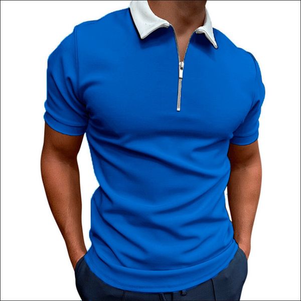men's polos 2023 summer business casual fashion shortsleeved polo shirt lapel solid color slim tshirt clothing 230720, White;black
men's polos 2023 summer business casual fashion shortsleeved polo shirt lapel solid color slim tshirt clothing 230720, White;black