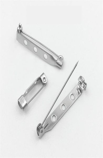 100pcs 1433mm stainless steel safety lock back bar pin diy brooch base use for brooch and hair jewelry7135960, Silver
100pcs 1433mm stainless steel safety lock back bar pin diy brooch base use for brooch and hair jewelry7135960, Silver