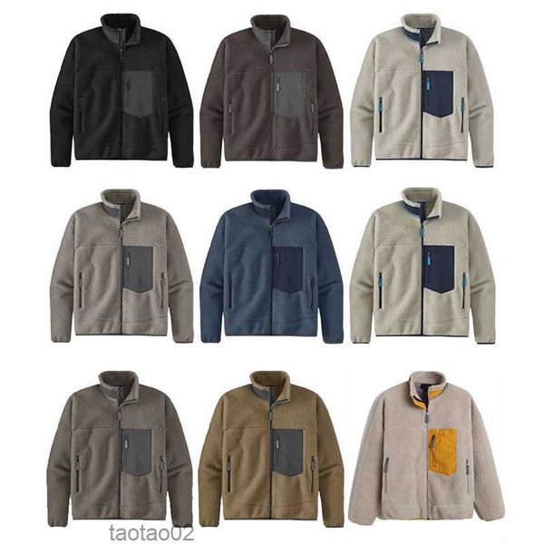 varsity superior quality patagonias designer mens fleece jacket thick veste giacca warm down classic retro winter couple models lamb cashmer, Black;brown
varsity superior quality patagonias designer mens fleece jacket thick veste giacca warm down classic retro winter couple models lamb cashmer, Black;brown