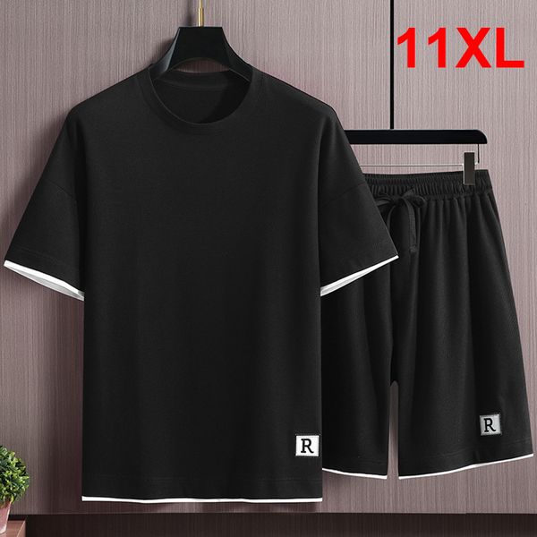 men's tracksuits sets summer tracksuit plus size 10xl 11xl tshirts shorts suits male k 230720, Gray
men's tracksuits sets summer tracksuit plus size 10xl 11xl tshirts shorts suits male k 230720, Gray