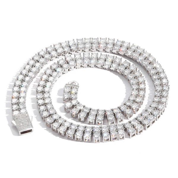 tennis chain bracelet women for gold & silver plated 5mm 2 row full zircon necklace hip hop spring buckle link chain womens hip hop necklace, Black
tennis chain bracelet women for gold & silver plated 5mm 2 row full zircon necklace hip hop spring buckle link chain womens hip hop necklace, Black