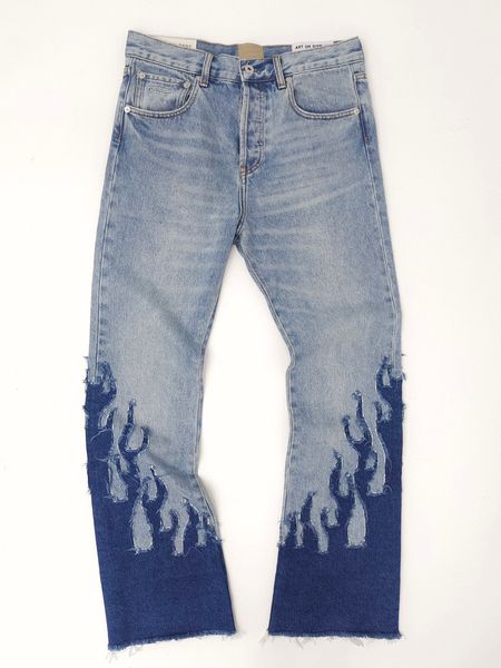 men s pants gd 9 0 flame micro flared jean s high street denim long quality vintage leg 230721, Black
men s pants gd 9 0 flame micro flared jean s high street denim long quality vintage leg 230721, Black