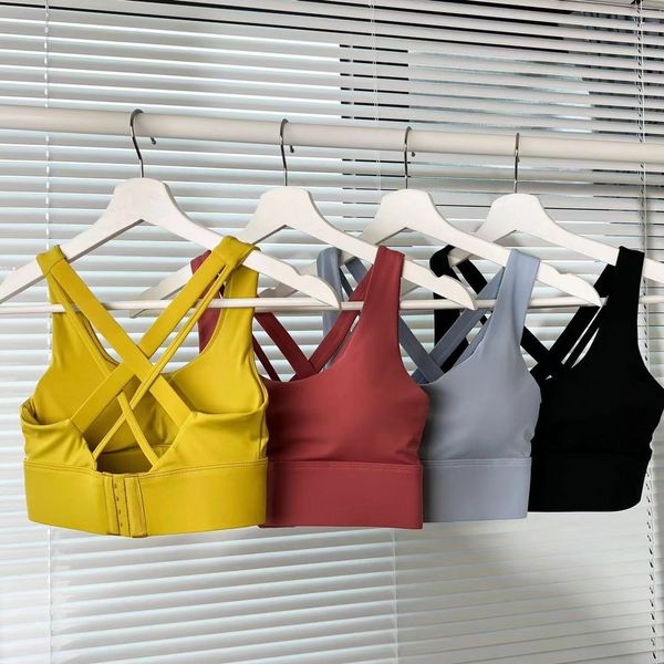 lulucross back sports underwear as outerwear wearing naked yoga clothes fixed with breast cushion fitness vest
lulucross back sports underwear as outerwear wearing naked yoga clothes fixed with breast cushion fitness vest