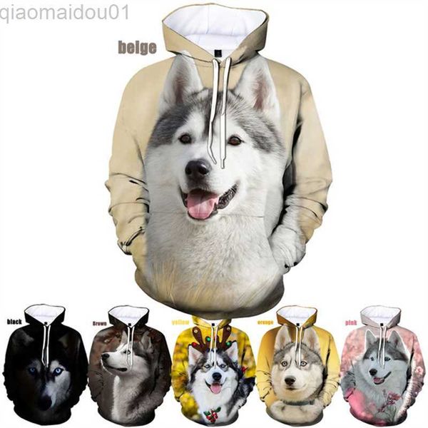 men's hoodies sweatshirts new fashion funny and cute siberian husky dog 3d printed hoodie siberian husky dogs print men women casual ho, Black
men's hoodies sweatshirts new fashion funny and cute siberian husky dog 3d printed hoodie siberian husky dogs print men women casual ho, Black