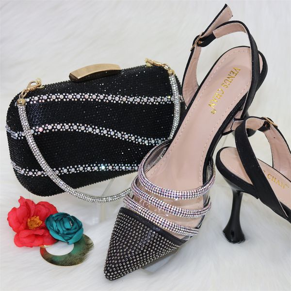 dress shoes classic black color african fashion ladies clutch with same style high heels suitable for wedding banquet and commut 230720
dress shoes classic black color african fashion ladies clutch with same style high heels suitable for wedding banquet and commut 230720