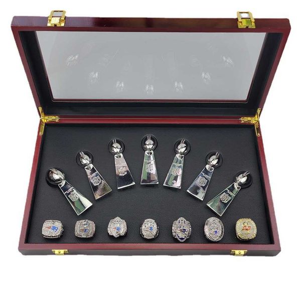 tom brady 7 super bowl champion rings and 7 mvp trophy sets patriot pirates, Silver 
tom brady 7 super bowl champion rings and 7 mvp trophy sets patriot pirates, Silver