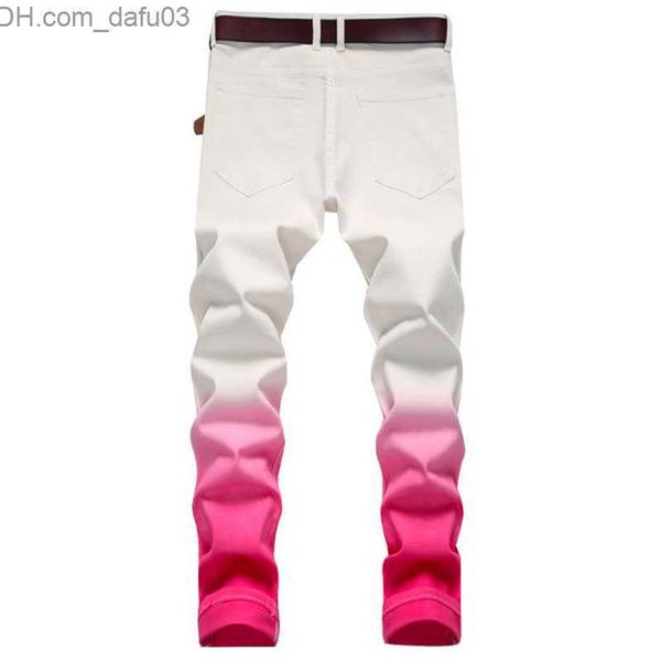 men's pants 2022 new men's cotton jeans elastic thin white jeans trousers casual men's hip hop jeans z230721, Black
men's pants 2022 new men's cotton jeans elastic thin white jeans trousers casual men's hip hop jeans z230721, Black