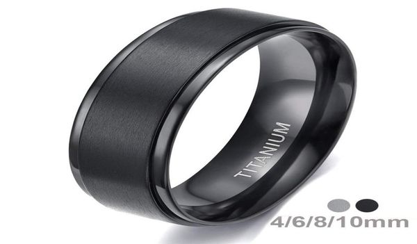 wedding rings eamti 46810mm black titanium ring man brushed band women engagement silver color bague femme anneau bijoux9172651, Slivery;golden
wedding rings eamti 46810mm black titanium ring man brushed band women engagement silver color bague femme anneau bijoux9172651, Slivery;golden