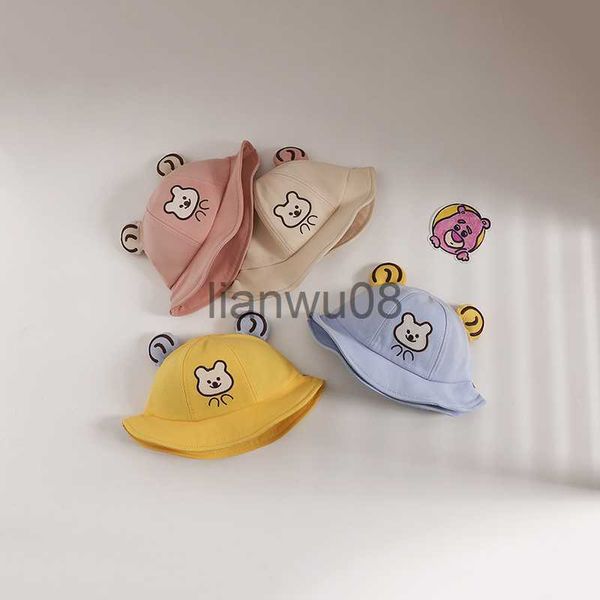 caps hats baby outdoor hat cartoon solid color cute bear embroidered baby fisherman hat animal ear sunshade children baseball caps hat x0810, Yellow
caps hats baby outdoor hat cartoon solid color cute bear embroidered baby fisherman hat animal ear sunshade children baseball caps hat x0810, Yellow