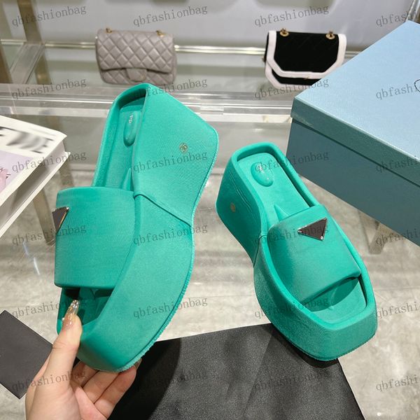 designer womens slippers sandals classic cloth hardware metal triangle enamel buckle thick sole 9.5cm slippers outdoor beach shoes slimming, Black
designer womens slippers sandals classic cloth hardware metal triangle enamel buckle thick sole 9.5cm slippers outdoor beach shoes slimming, Black