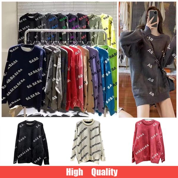 designer sweater mens womens knit sweater pullover letter print casual round crow neck long sleeve sweaters sweatshirts classic leisure mult, White;black
designer sweater mens womens knit sweater pullover letter print casual round crow neck long sleeve sweaters sweatshirts classic leisure mult, White;black