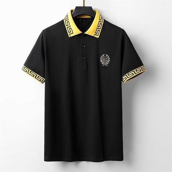 2023 summer new polo shirt men's short-sleeved lapel t-shirt business casual half-sleeved fashion brand slim m-3xl g29, White;black
2023 summer new polo shirt men's short-sleeved lapel t-shirt business casual half-sleeved fashion brand slim m-3xl g29, White;black