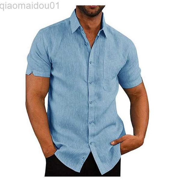 men's casual shirts 2022 new fashion men's summer casual dress shirt mens button down short sleeve linen shirts fitness male solid, White;black
men's casual shirts 2022 new fashion men's summer casual dress shirt mens button down short sleeve linen shirts fitness male solid, White;black