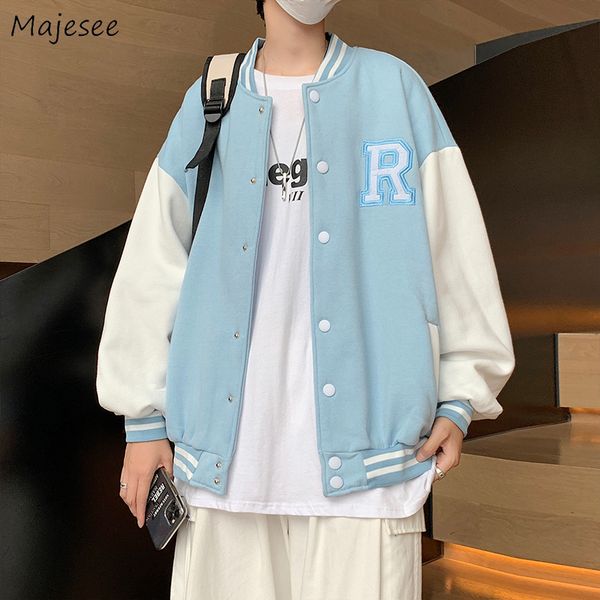 men's jackets autumn jackets men patchwork teenagers korean style soft loose couple baseball outwear hipster homme casual 230721, Black;brown
men's jackets autumn jackets men patchwork teenagers korean style soft loose couple baseball outwear hipster homme casual 230721, Black;brown