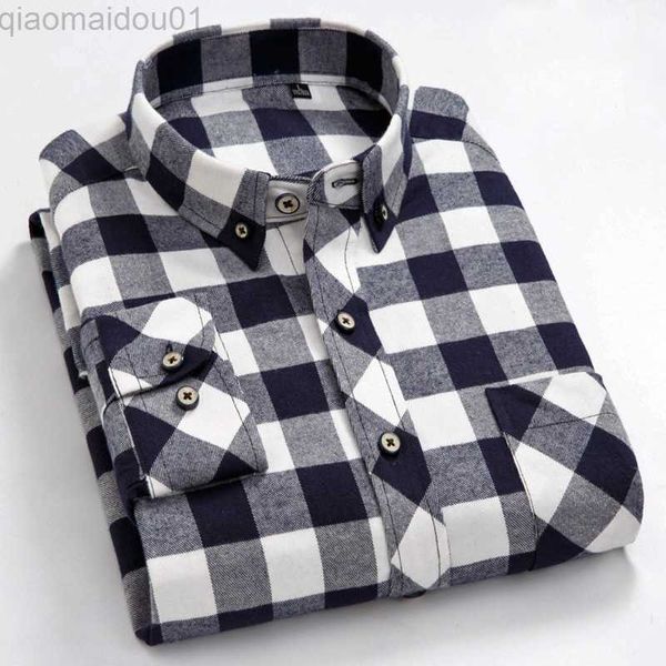 men's casual shirts men's casual standard-fit long sleeve brushed flannel shirt single patch pocket button down plaid checkered th, White;black
men's casual shirts men's casual standard-fit long sleeve brushed flannel shirt single patch pocket button down plaid checkered th, White;black