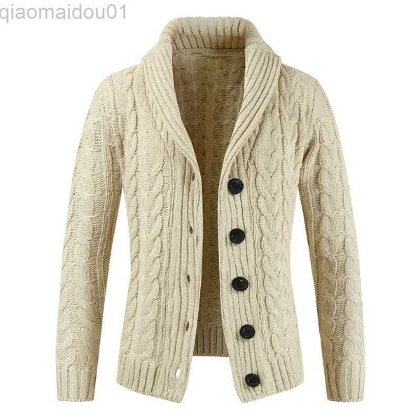 men's jackets 2023 new cardigan sweater men thick slim fit sweater coat jumpers knitwear autumn korean style casual mens sweaters l2307, Black;brown
men's jackets 2023 new cardigan sweater men thick slim fit sweater coat jumpers knitwear autumn korean style casual mens sweaters l2307, Black;brown