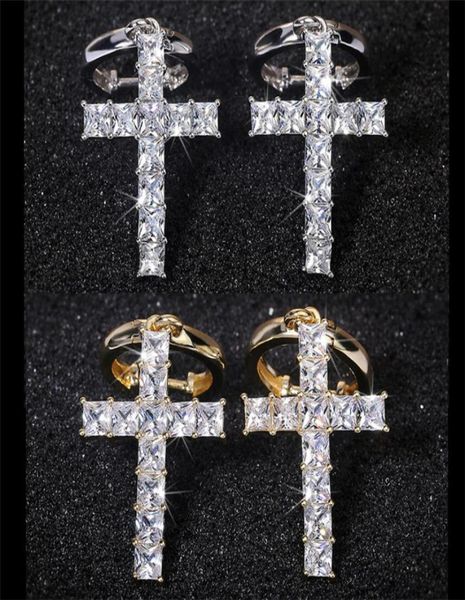 choucong hip hop brand new vintage jewelry 925 sterling silvergold fill radiant cut white z cz diamond cross clip dangle earr1621227, Silver
choucong hip hop brand new vintage jewelry 925 sterling silvergold fill radiant cut white z cz diamond cross clip dangle earr1621227, Silver