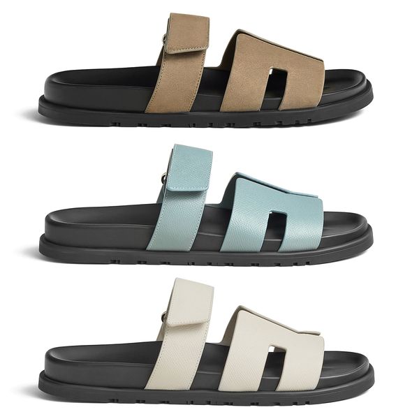 chypre rubber sandal luxury designer woman classic man h canvas calfskin leather slipper comfort flat slide adjustable strap goatskin shoe, Black
chypre rubber sandal luxury designer woman classic man h canvas calfskin leather slipper comfort flat slide adjustable strap goatskin shoe, Black