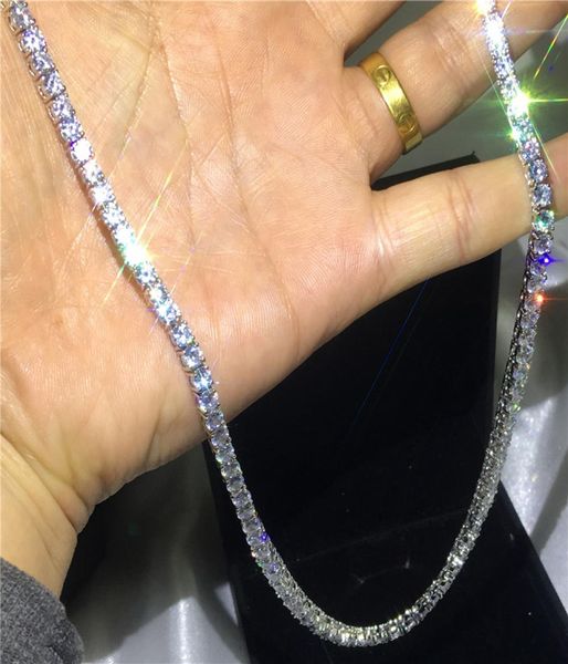 elegant tennis necklace full round cut 4mm 5a cz white gold filled party wedding necklace for women men jewelry gift5498136, Black
elegant tennis necklace full round cut 4mm 5a cz white gold filled party wedding necklace for women men jewelry gift5498136, Black