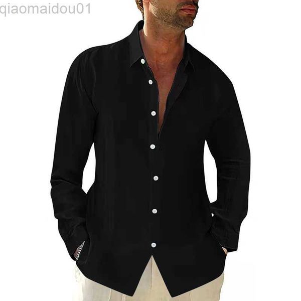 men's casual shirts 2022 shirt men's loose solid cotton linen long sleeve button pocket oversize hawaiian shirt for male camisa ma, White;black
men's casual shirts 2022 shirt men's loose solid cotton linen long sleeve button pocket oversize hawaiian shirt for male camisa ma, White;black