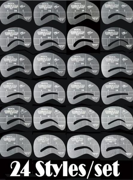 200 packs magical 24 styles eyebrow stencil tool makeup styles eye brow template shaper make up tool2288170
200 packs magical 24 styles eyebrow stencil tool makeup styles eye brow template shaper make up tool2288170