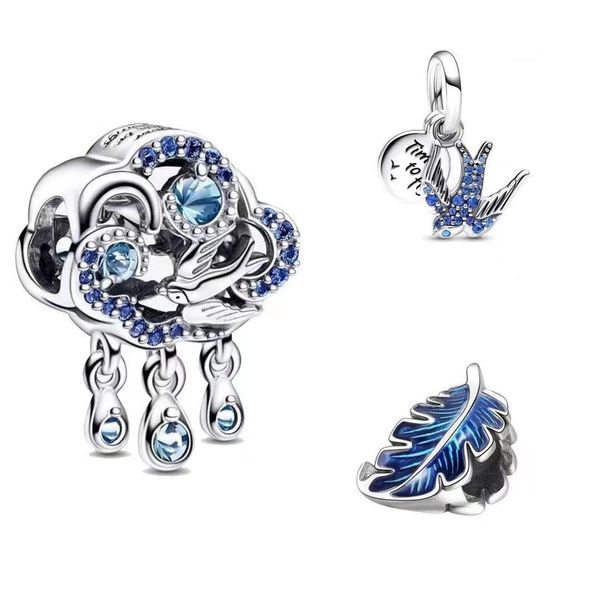 fits pandora bracelets 20pcs shining blue swallow spring charms beads silver charms bead for women diy european necklace jewelry, Black
fits pandora bracelets 20pcs shining blue swallow spring charms beads silver charms bead for women diy european necklace jewelry, Black