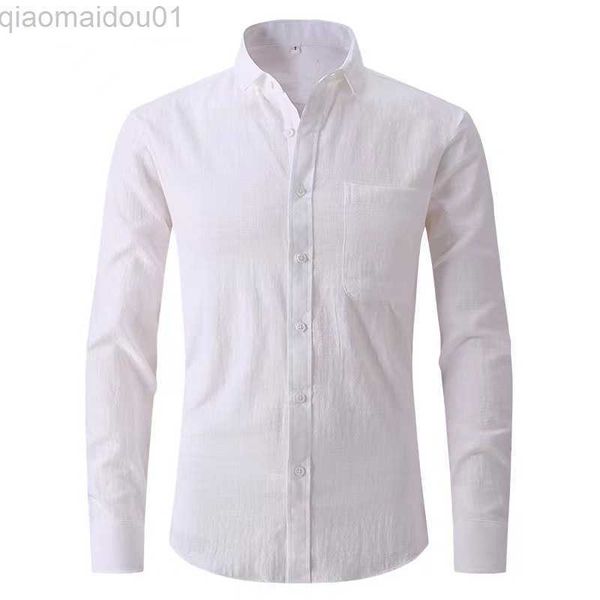 men's casual shirts spring autumn new men's long sleeve shirts turn-down collar mens casual loose business shirts linen men dress, White;black
men's casual shirts spring autumn new men's long sleeve shirts turn-down collar mens casual loose business shirts linen men dress, White;black