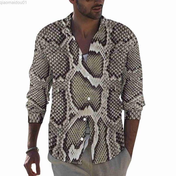men's casual shirts faux boa snakeskin shirt men animal skin print casual shirts autumn streetwear custom blouses long sleeve retro ove, White;black
men's casual shirts faux boa snakeskin shirt men animal skin print casual shirts autumn streetwear custom blouses long sleeve retro ove, White;black