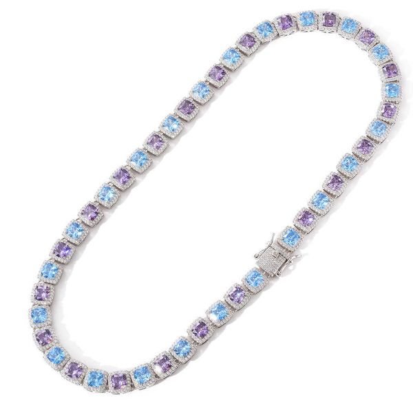 tennis chain for women 10mm 1 row pink purple blue zircon ice out chain necklace square zircon mens necklaces hip hop jewelry designer ing, Black
tennis chain for women 10mm 1 row pink purple blue zircon ice out chain necklace square zircon mens necklaces hip hop jewelry designer ing, Black