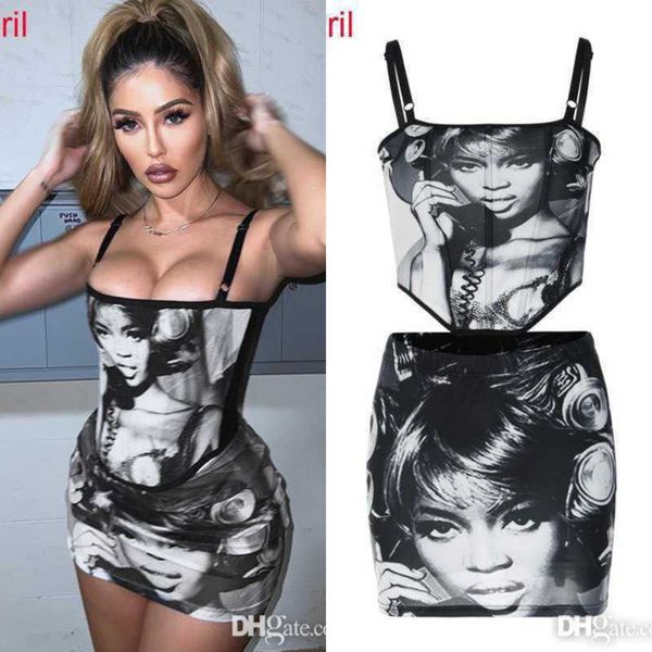 designer dress womens casual dresses new printed suspender small vest bag hip dark wind steel two piece set mini skirt suit ladies dress, Black;gray
designer dress womens casual dresses new printed suspender small vest bag hip dark wind steel two piece set mini skirt suit ladies dress, Black;gray