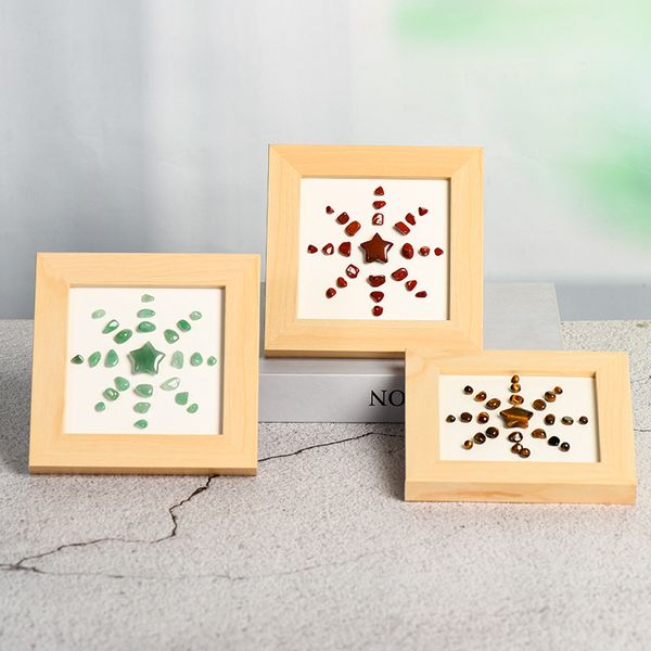 natural stone sunflower pentagram star solid wooden p frame table home fashion accessories festive display ornaments gift size 13x13cm, Silver
natural stone sunflower pentagram star solid wooden p frame table home fashion accessories festive display ornaments gift size 13x13cm, Silver
