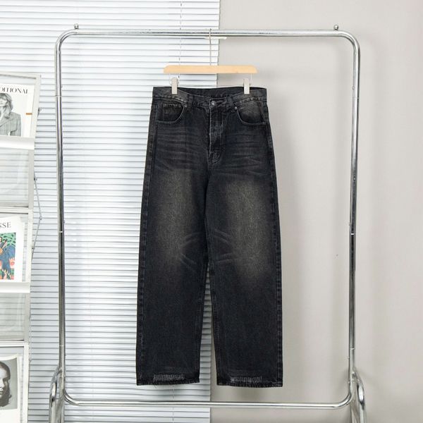 original bale washed jeans men loose wide leg jeans for men denim pants fashion loose men hiphop streetwear causal jeans, Blue
original bale washed jeans men loose wide leg jeans for men denim pants fashion loose men hiphop streetwear causal jeans, Blue