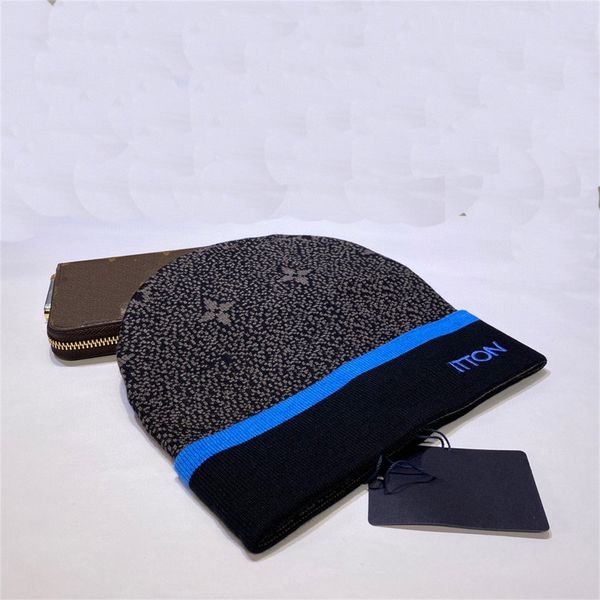 2023 new style designer hats men's and women's beanie fall/winter thermal knit hats thicker wool skull caps hat 88, Blue;gray
2023 new style designer hats men's and women's beanie fall/winter thermal knit hats thicker wool skull caps hat 88, Blue;gray