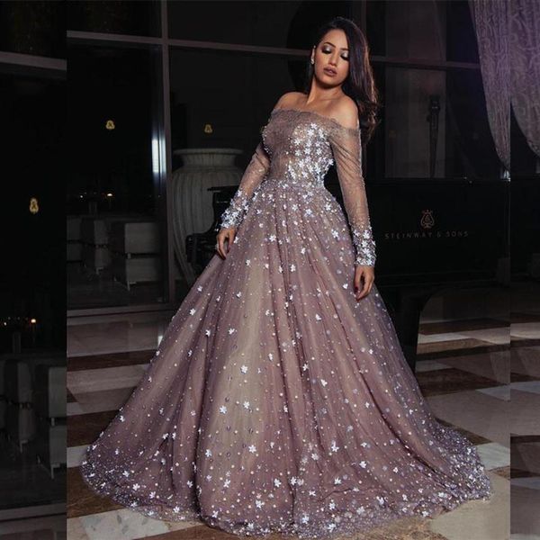 elegant elie saab long sleeve tulle formal evening dresses beaded party gowns arabic prom dress maxi wear a line 2020262t, Black;red
elegant elie saab long sleeve tulle formal evening dresses beaded party gowns arabic prom dress maxi wear a line 2020262t, Black;red