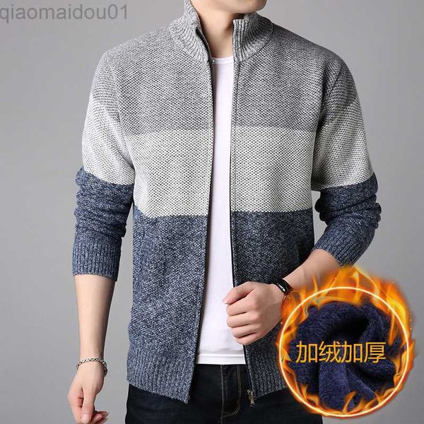 men's jackets 2022 new spring autumn jacket men warm cashmere casual wool zipper slim fit fleece jacket men thin and thick coat knitwea, Black;brown
men's jackets 2022 new spring autumn jacket men warm cashmere casual wool zipper slim fit fleece jacket men thin and thick coat knitwea, Black;brown