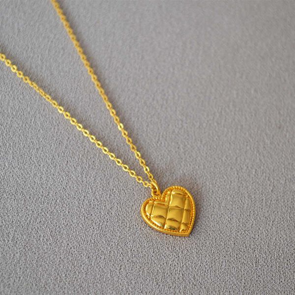 french small fragrant wind rhombic lattice love pendant and versatile temperament simple overlapping personalized necklace female, Silver
french small fragrant wind rhombic lattice love pendant and versatile temperament simple overlapping personalized necklace female, Silver