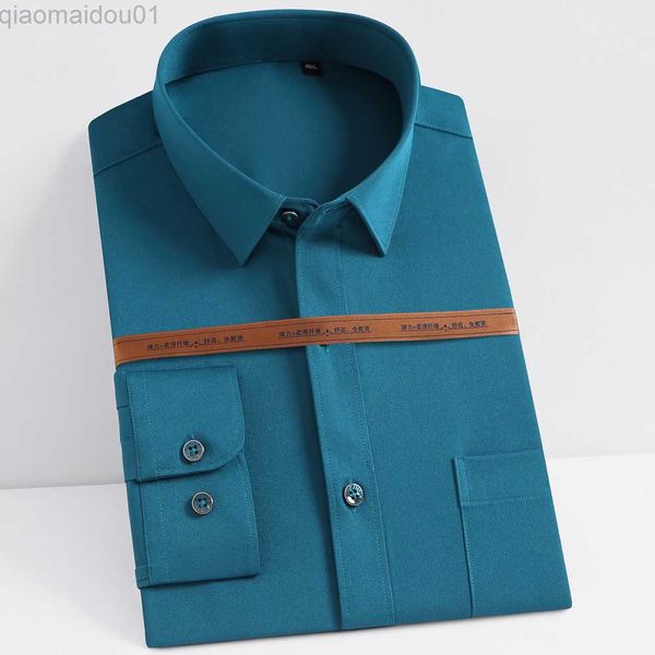 men's casual shirts men's slight strech long sleeve solid dress shirts single patch pocket casual standard-fit easy care work offi, White;black
men's casual shirts men's slight strech long sleeve solid dress shirts single patch pocket casual standard-fit easy care work offi, White;black