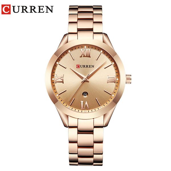 curren gold watch women watches ladies 9007 steel women's bracelet watches female clock relogio feminino montre femme255s, Slivery;brown
curren gold watch women watches ladies 9007 steel women's bracelet watches female clock relogio feminino montre femme255s, Slivery;brown